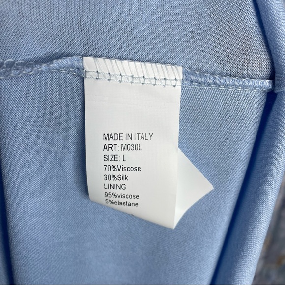 Elena Baldi Silk Blend Tiered Floral Maxi Dress - Picture 13 of 14